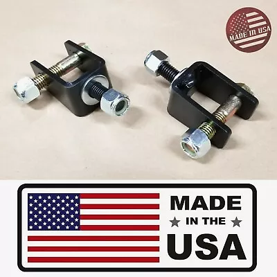 [SR] Anti Bind Lower Rear Shock Relocation Mounting Brackets 1978-1987 GM G-Body • $37.34