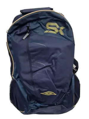 Umbro SX Vintage Backpack Navy School Bag • £16.99