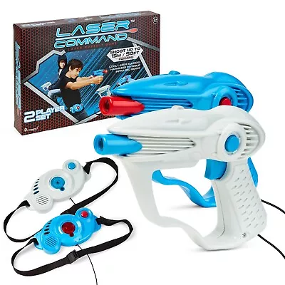 Laser Command - 2 Player Laser Tag Game 50 Foot Range With Guns & Targets • £22.99