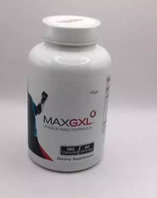 Max GXL Unique NAC Formula Combat Oxidative Stress 180 Caps Exp 08/2025 • $79.99