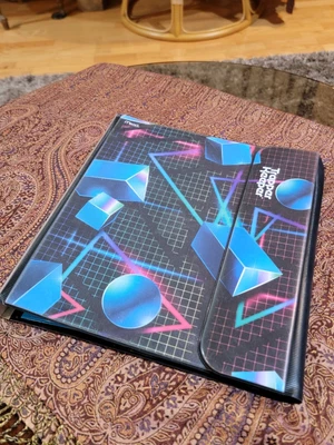 $12.90 • Buy Mead Original Trapper Keeper Binder Retro Portfolio Vintage Style TRON!