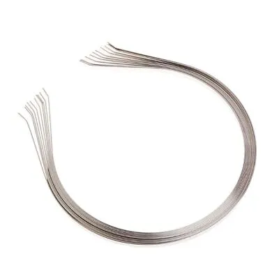 10pcs 5mm Blank Plain Metal Headband Hair Band For DIY Hair Accessories Crafts R • £5.34