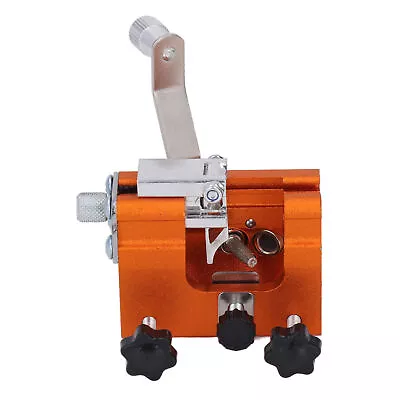 Portable Crank Chainsaw Sharpening Jig Stainless Steel Chainsaw Tooth Blade DT • £15.84