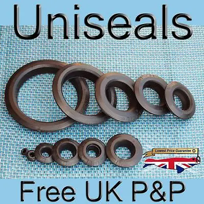 Uniseals From £1.99 All Sizes Single And Multipacks Bulkhead Tank Connectors • £5.89