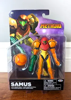 NEW ✹ SAMUS ARAN METROID World Of Nintendo ✹ TOY ACTION FIGURE ✹ 2023 JAKKS • $35.12