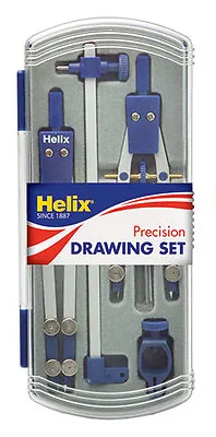 £7.99 • Buy Helix Technical Precision Drawing Set Inc Thumbwheel Compass & Technical A44002