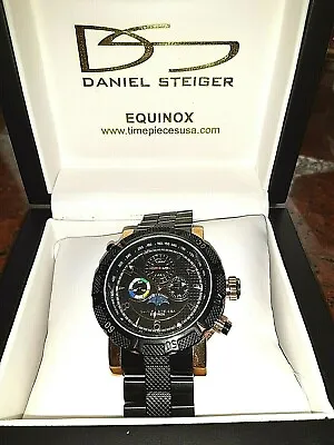 $342 • Buy   New  Daniel Steiger Equinox Wristwatch Model Ds 2002