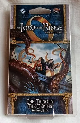 Lord Of The Rings The Card Game THE THING IN THE DEPTHS Adventure Pack LCG New • £9.99