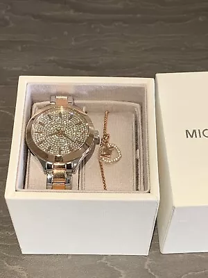 Womens Michael Kors Watch & Bracelet Set • £63