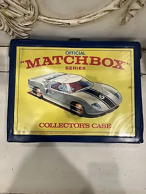 Vintage 1968 Lesney Official Matchbox Series Collector's Case No Cars • $20