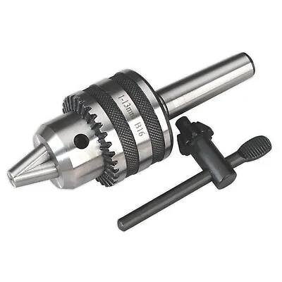 Sealey Tailstock Chuck Mt2 13mm Lathe/Mill/Drill Accessories/Equipment SM3002TC • £73.23