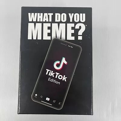 What Do You Meme? TikTok Edition Card Game 17+ Adults • $34.95