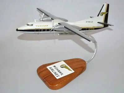 Mohawk Airlines Fairchild Hiller FH-227 N7823M Desk Top Model 1/72 SC Airplane • $431