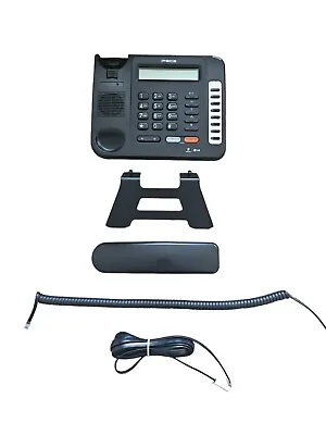 LG ERICSSON IPECS LDP9008D - Digital Display Phone In Black + Hook Clip + Stand • £30