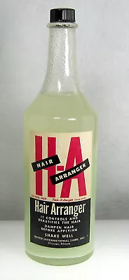 Vintage  Hair Arranger  Barber Bottle Original Contents 20 • $20