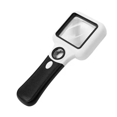 5X/45X Magnifying Glass With LED Light Handheld Magnifier Reading Jewelry Loupe • $7.49