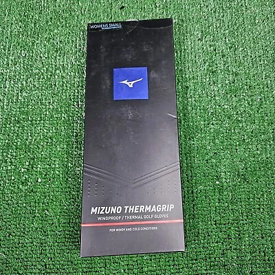 Mizuno Ladies Thermagrip Golf Winter Gloves Black Size Womens Small Pair Pack • $19.99