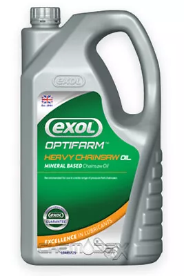 Exol Optifarm Chain Saw Oil - Heavy Duty ISO VG 220 • £13.83