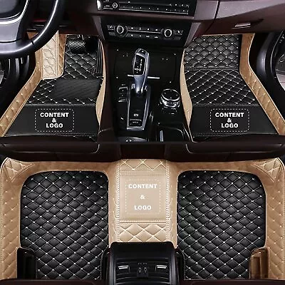 For Mercedes Benz C Class Sedan Car Floor Mats Leather Carpets Cargo Rugs Luxury • $42.66