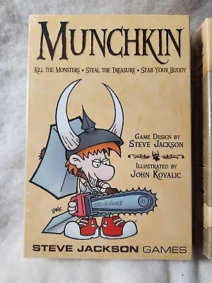 Munchkin Original Card Game 1st Edition 31st Printing Steve Jackson (Sealed) • $19.95