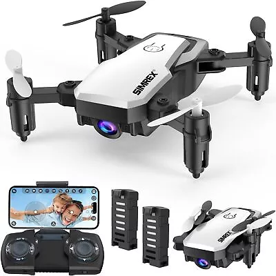 SIMREX X300C Mini Drone With Camera 720P HD FPV RC Quadcopter Foldable • $39.99