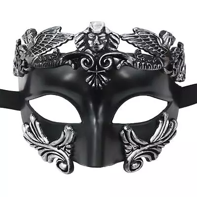 Masquerade Mask Props Cosplay Decorative Men Mardi Gras Mask Half Face Mask For • $9.62