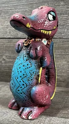 GATORS Mascot Vintage 1960s Retro Chalkware RARE Figure Florida UF Football Bank • $50