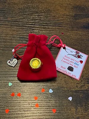 My Last Rolo Chocolate Poem Gift Bag Valentine Just For You Loved One Hearts Fun • £4.49