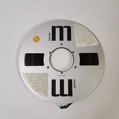 1 X Maxell UD35-10 1/4  Recording Tape On Metal 10.5  NAB Hub Reel #10 • $54.99