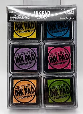 Set Of 6 Ink Pad Minis By Stampabilities New In Package 2015 6 Colors • $5