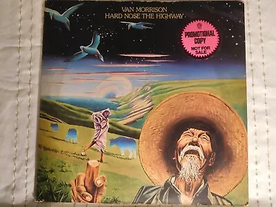 Fantastic Promo Copy Vintage Van Morrison Hard Nose The HIghway LP Record Album • $75