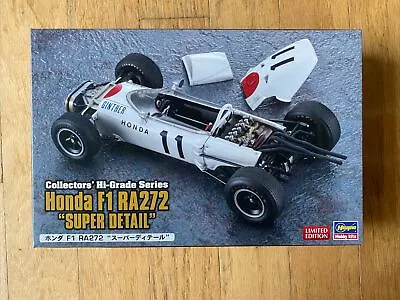 Hasegawa 1/24 Honda F1 RA272 SUPER DETAIL Model Kit CH55 Hi Grade Series • $75
