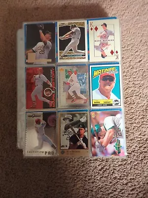 Lot Of 750+ MARK MCGWIRE Baseball Cards In Pages  Bash Brothers  • $40