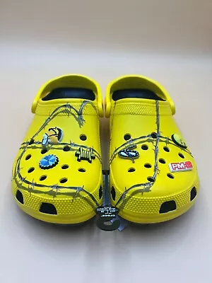 Post Malone Barbed Wire Crocs 2019 • $700