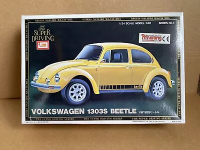 IMAI Super Driving Volkswagen 1303S Beetle 1:24 Scale Model Kit Boxed V-Rare. • £50