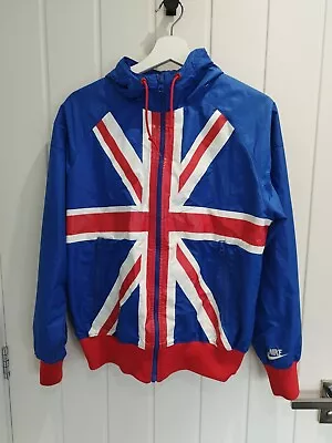 NIKE Men's Union Jack Windbreaker Jacket. Size XS. Sports. Olympics. RARE. • £47.99