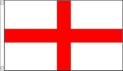 3' X 2' ST GEORGE CROSS FLAG English Saint Georges Day England Football  • £5.50