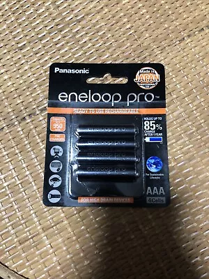 Panasonic Eneloop Pro 4 X AAA LSD 950mAh NiMH Batteries BK-4HCCE/4BT • $24.90