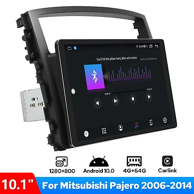 $424 • Buy JOYING 10.1  For Mitsubishi Pajero 2006-14 Car Radio Multimedia Player 4-set UI