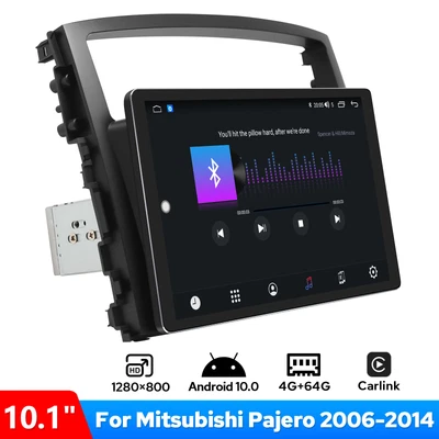 $424 • Buy JOYING 10.1  For Mitsubishi Pajero 2006-14 Car Radio Multimedia Player 4-set UI