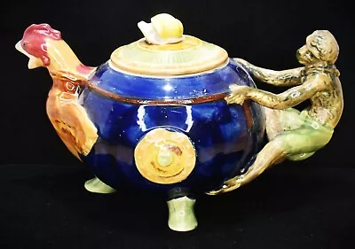 Minton Archive Collection Cockerel & Monkey Teapot Limited Edition • $149.99