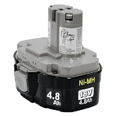 18V 4800mAh Ni-MH Battery For Makita PA18 1822 1823 1833 1834 1835 8391D 8390D • £23.89