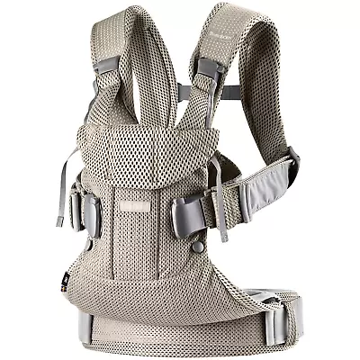 BabyBjorn One Air 3D Mesh Baby Carrier Greige - Excellent Condition • £20