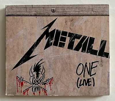 One (Live) By Metallica (CD Single/Promo Vertigo 1993) Made In Germany • $29.99