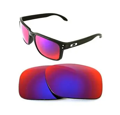 New Polarized Replacement Light +red Lens For Oakley Holbrook Sunglasses • £19.99