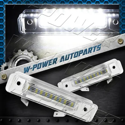 White 18-SMD LED For Mercedes SL / E-Class W124 S124 R129 License Plate Lights • $16.51