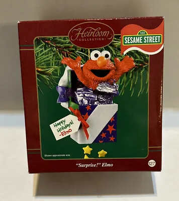 Carlton Cards Surprise! Elmo Keepsake Ornament • $9