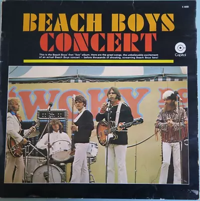 The Beach Boys Concert New Zealand Pressing Vinyl 12'' Lp 1974 Rock Surf • $29