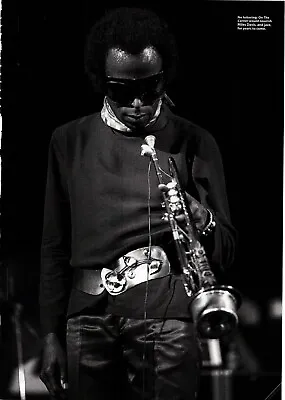 Framed Magazine Picture 11x8  Miles Davis • $28.62