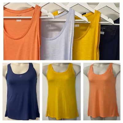 MARKS AND SPENCER Ladies Relaxed Fit Vest Top - Sizes 6-24 - Various Colours • £6.99